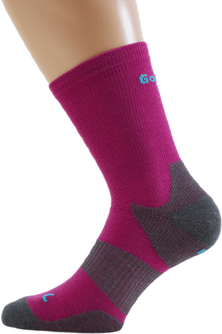 Technical Cushion High Wool Pink, Unisex, Kläder, Strumpor, Träning, Rosa, 42-44