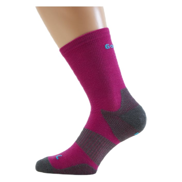 Technical Cushion High Wool Pink, Unisex, Odzież, Skarpety, Trening, Różowy, 35-38