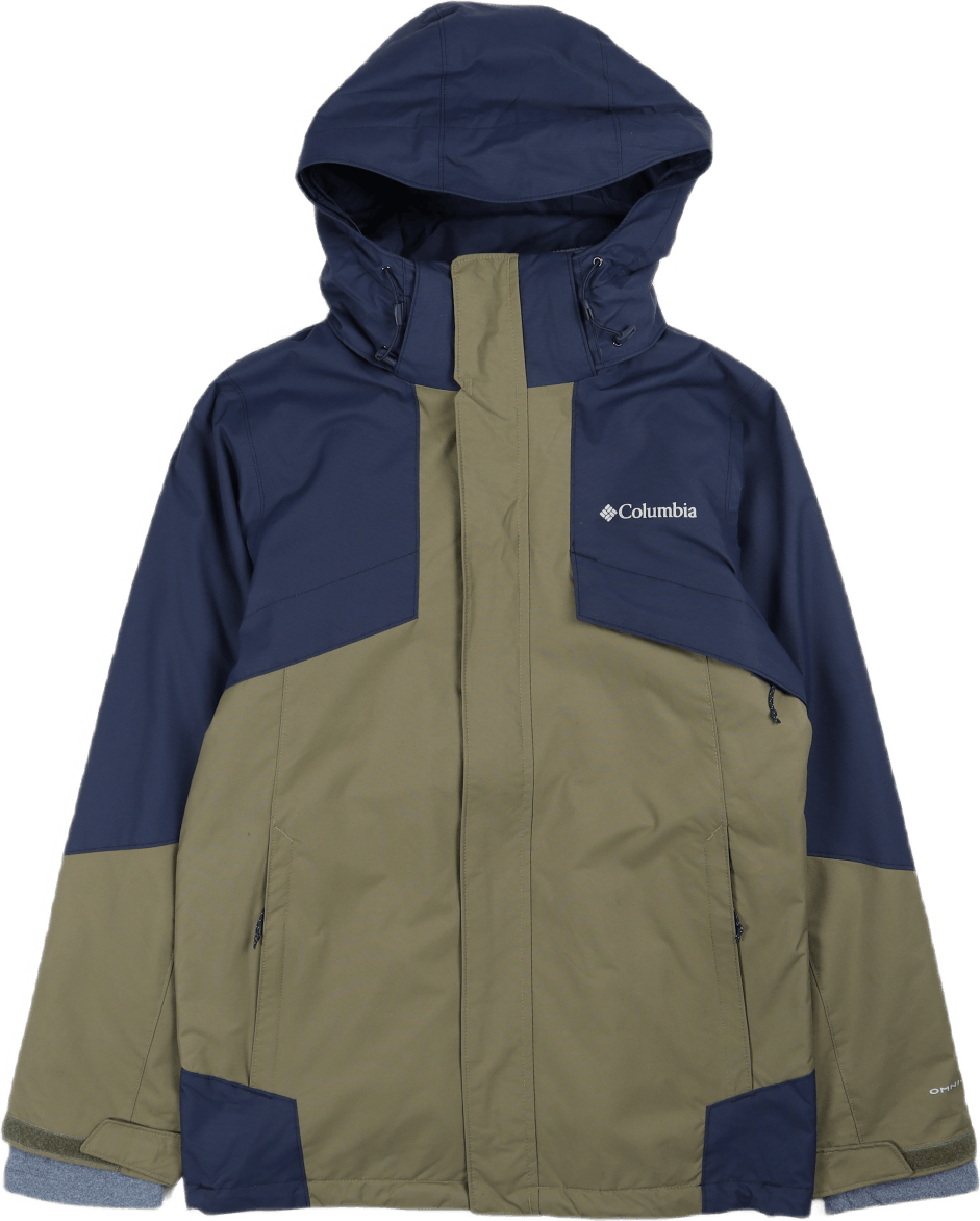 M Bugaboo Ii Fleece Ic J Stone Green, Collegiate Navy, Male, Apparels, jackets, Multi color, S