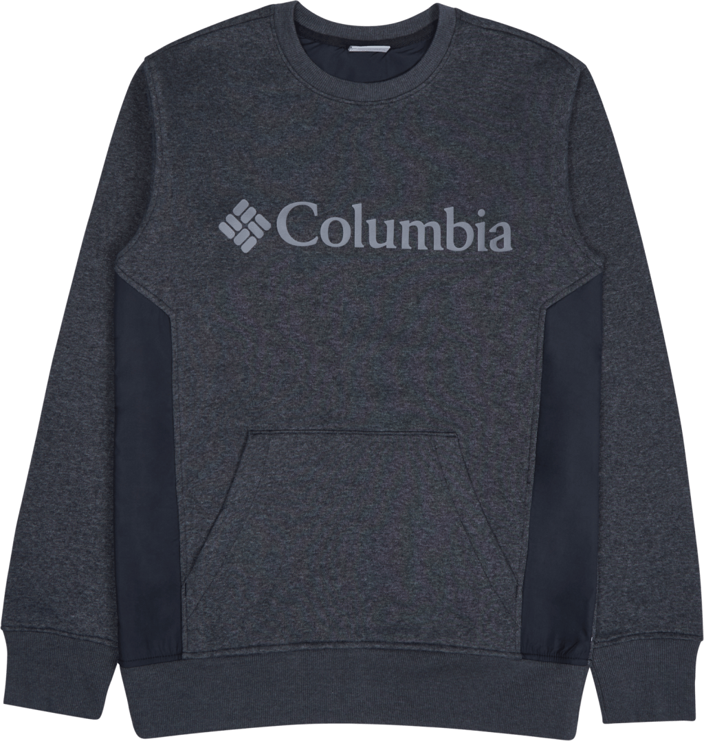 Minam River Crew Black Heather, Black