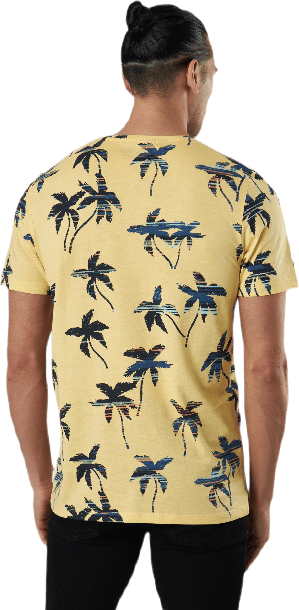 Hazy Aop Tee Ss Crew Neck Sahara Sun - Bild 3