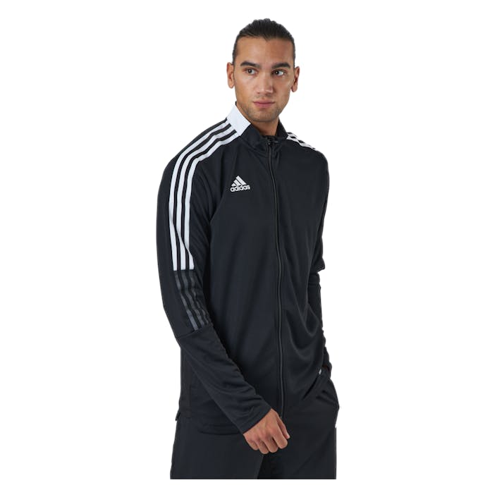 Tiro21 Track Jacket Black, Male, Vaatteet, takit, Jalkapallo, Musta, L