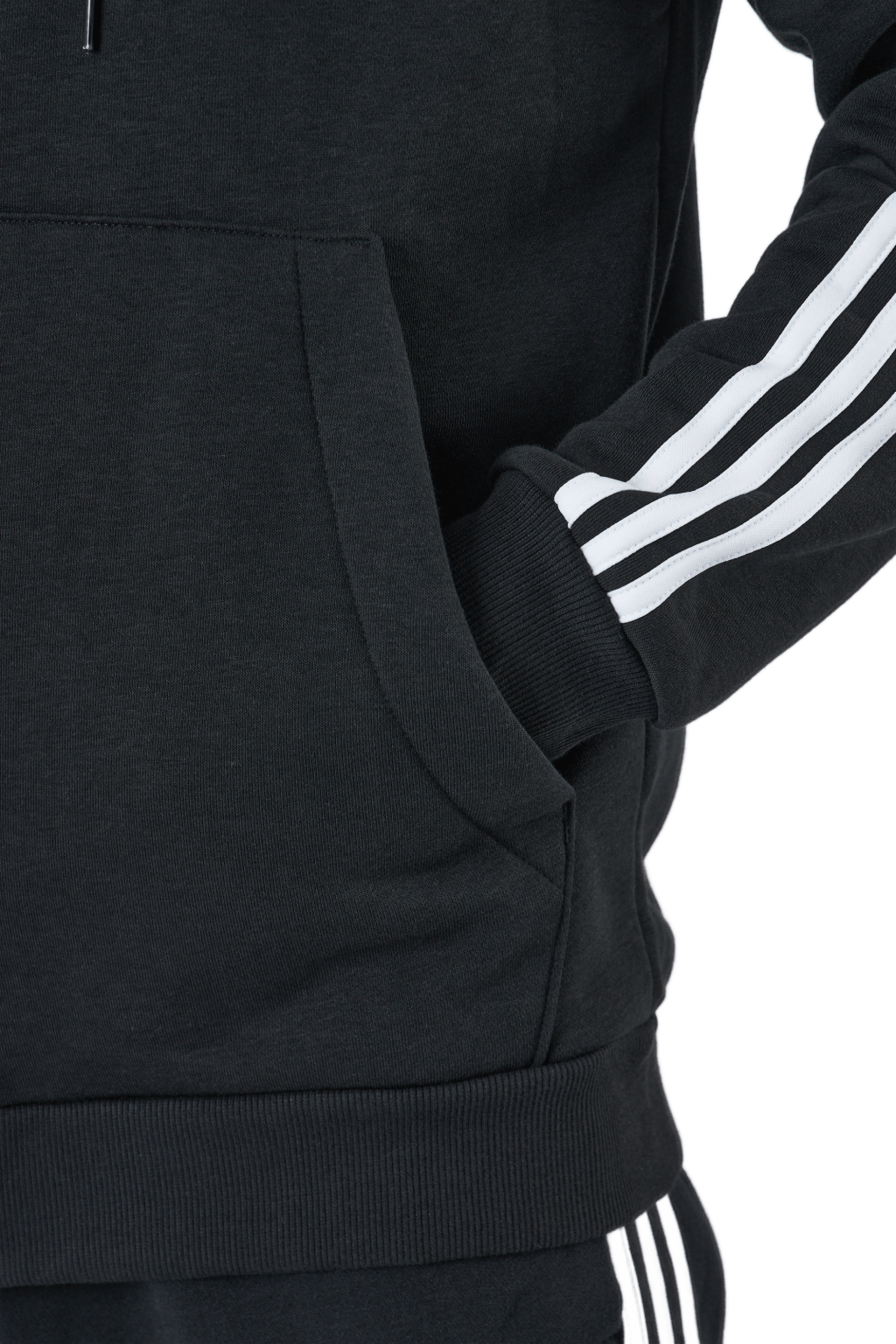 Essentials Full-Zip Hoodie Black - Bild 5