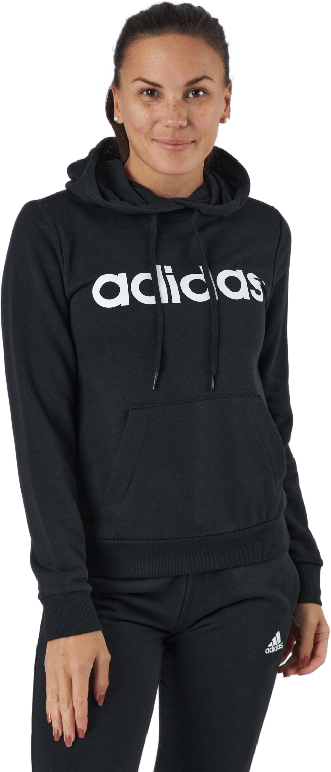 Essentials Hoodie Black / White