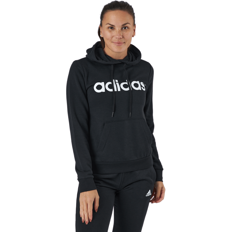 Essentials Hoodie Black / White