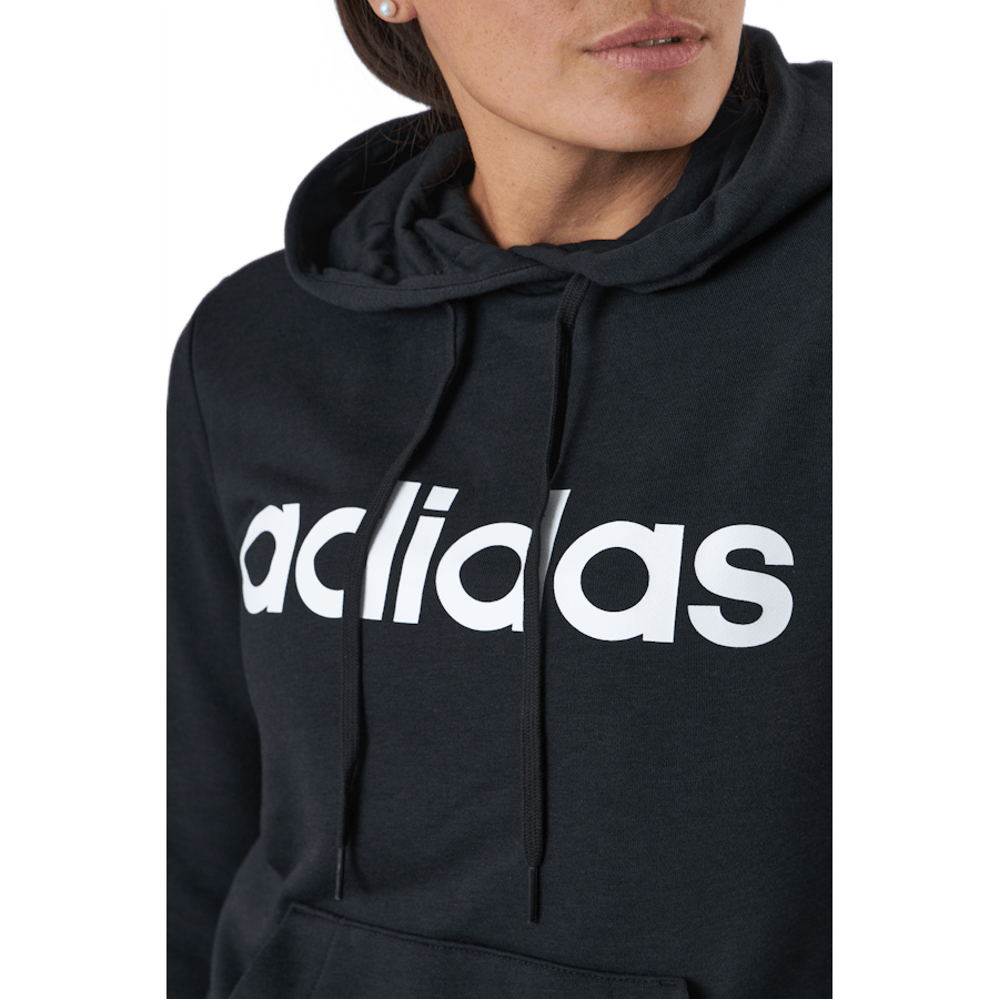 Essentials Hoodie Black / White - Bild 4