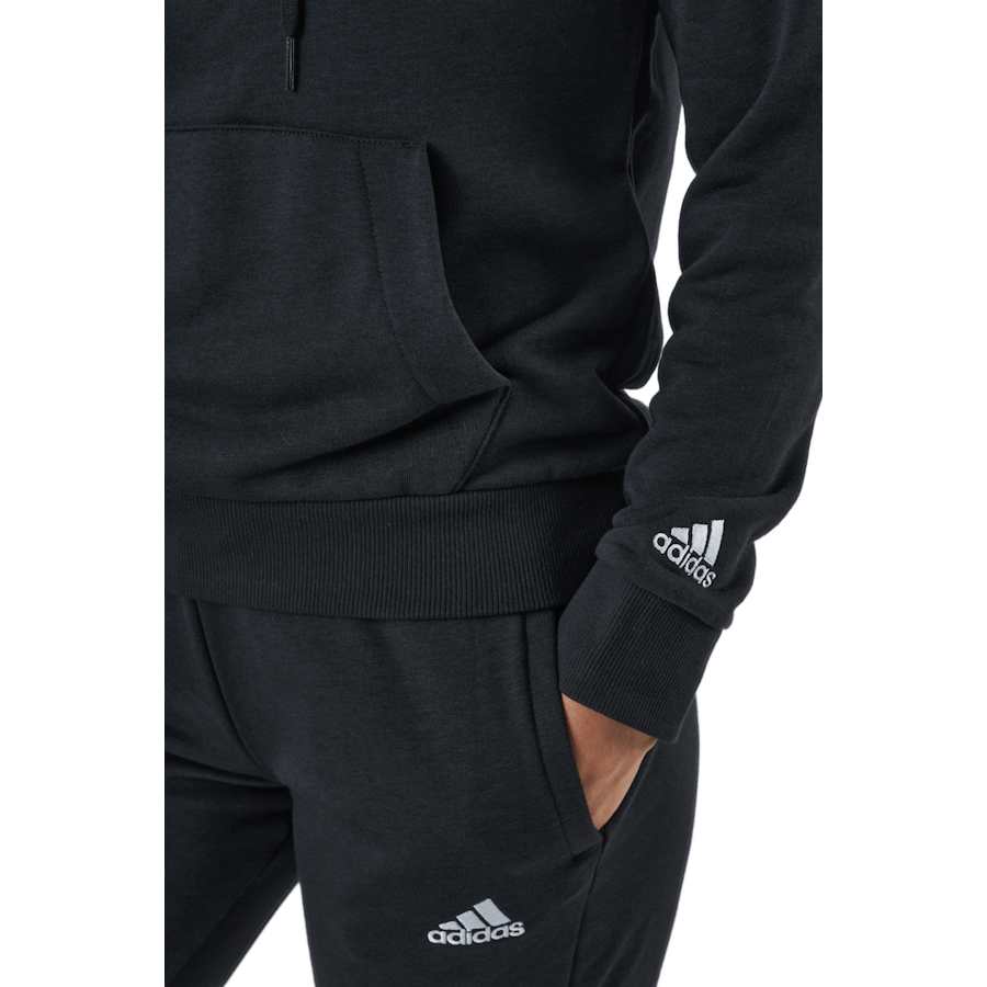 Essentials Hoodie Black / White - Bild 5