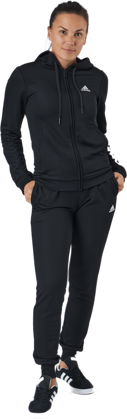 Essentials Tracksuit Black / White, Female, Apparels, tracksuits & sets, Black, XS