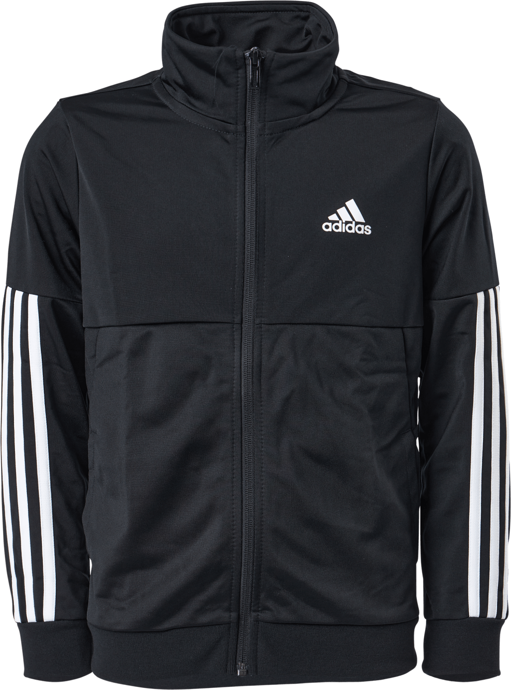 3-Stripes Team Tracksuit Black, Unisex, Kläder, träningsoveraller & set, Träning, Svart, 116