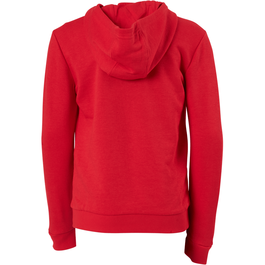 Adidas Boys Essentials Big Logo Hoodie Vivid Red / White - Bild 3