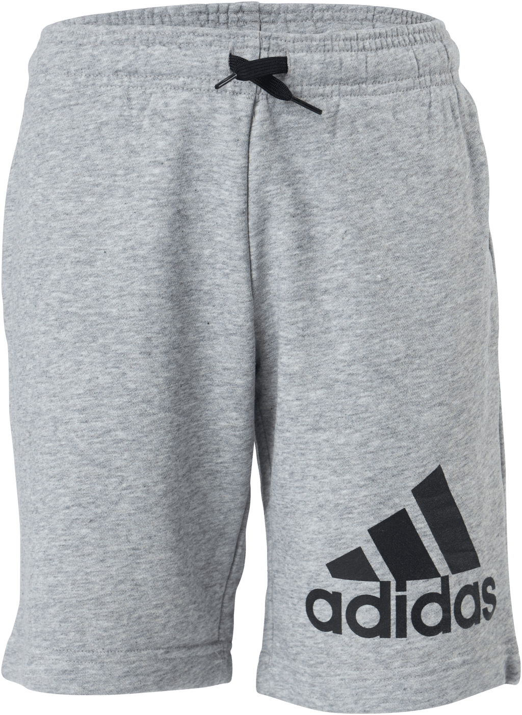 Adidas Boys Essentials Big Logo Short Medium Grey Heather / Black, Unisex, Apparels, Shorts, Grey, 176