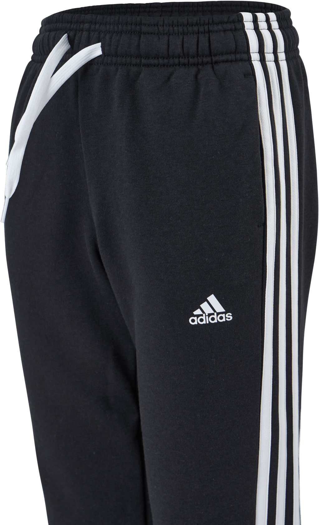 Adidas Boys Essentials 3 Stripes Pant Black / White