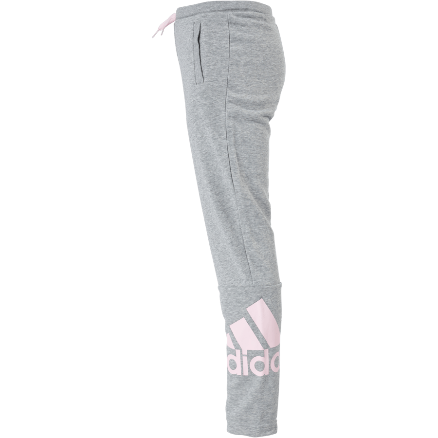 Adidas Girls Essentials Big Logo Pant Medium Grey Heather / Clear Pink - Bild 2