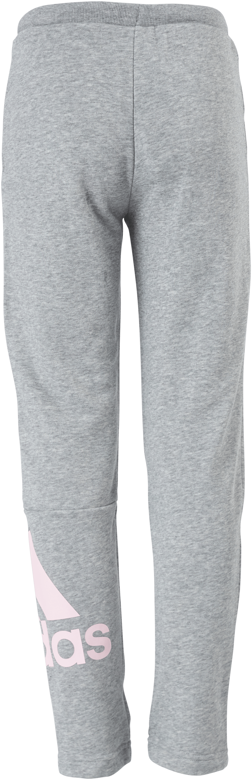 Adidas Girls Essentials Big Logo Pant Medium Grey Heather / Clear Pink - Bild 3