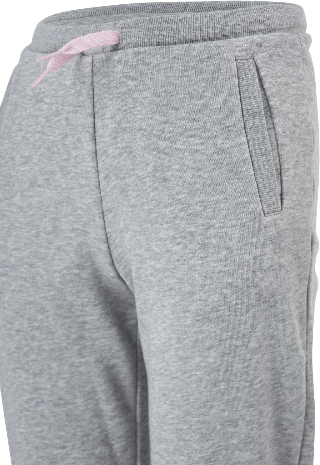 Adidas Girls Essentials Big Logo Pant Medium Grey Heather / Clear Pink - Bild 4