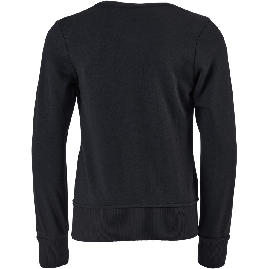 Adidas Girls Essentials Big Logo Sweatshirt Black / White - Bild 3