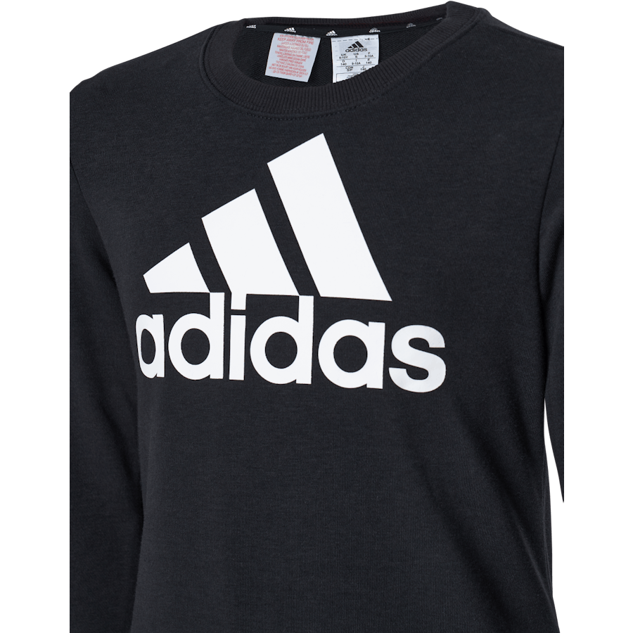 Adidas Girls Essentials Big Logo Sweatshirt Black / White - Bild 4