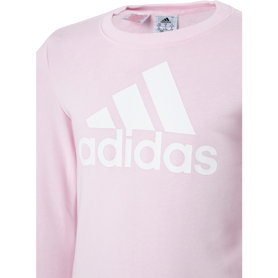 Adidas Girls Essentials Big Logo Sweatshirt Clear Pink / White - Bild 4