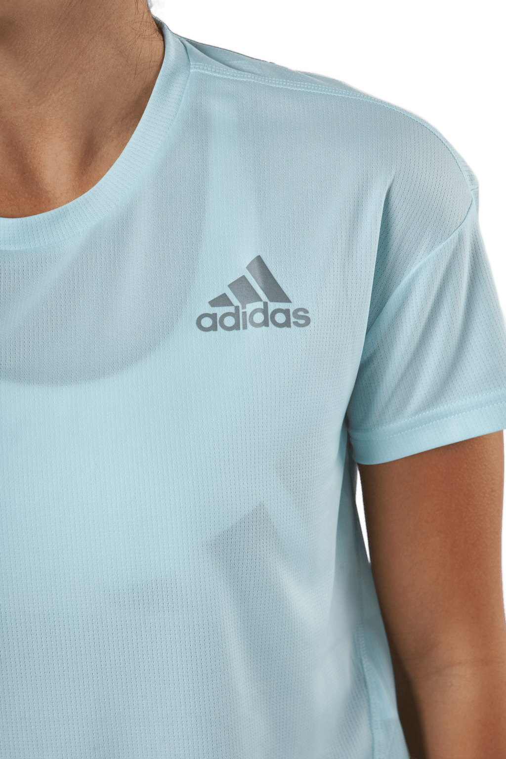Adidas Fast Primeblue Tee Women Halo Mint / Reflective Silver - Bild 4