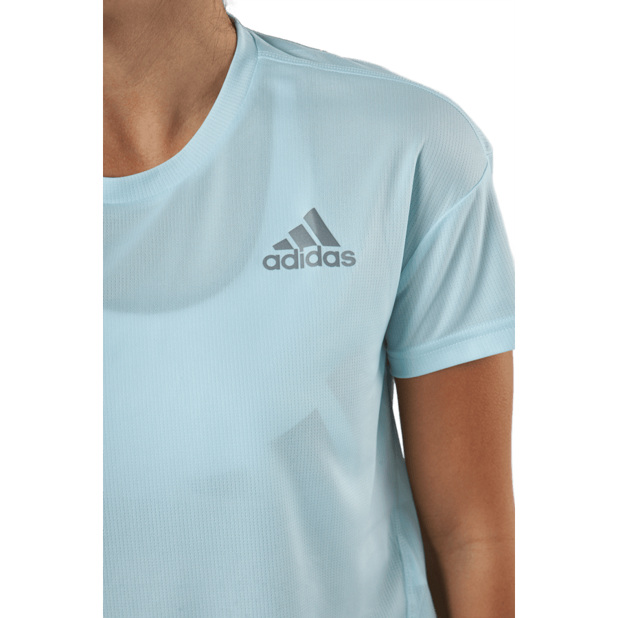 Adidas Fast Primeblue Tee Women Halo Mint / Reflective Silver - Bild 4