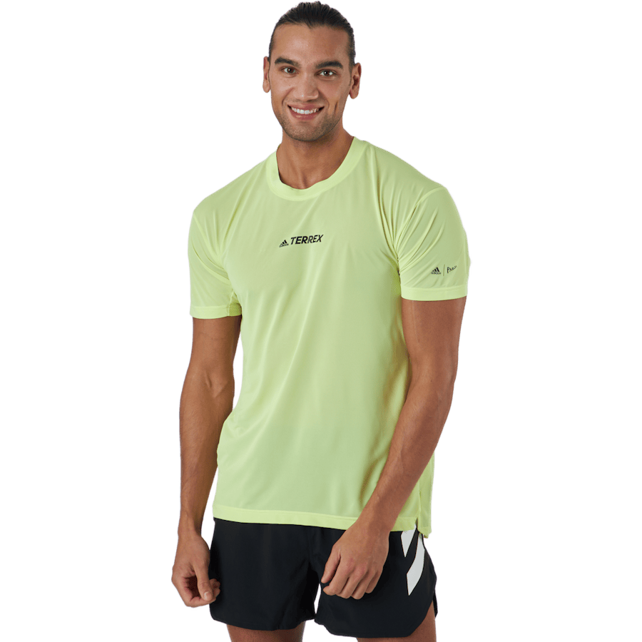 Terrex Parley Agravic Tr Allaround T-Shirt Pulse Yellow
