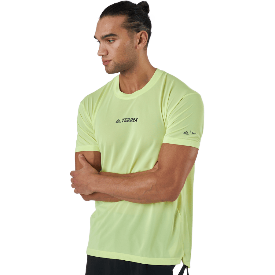 Terrex Parley Agravic Tr Allaround T-Shirt Pulse Yellow - Bild 2