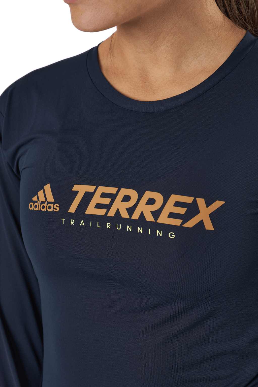 Terrex Primeblue Trail Longsleeve Legend Ink - Bild 4