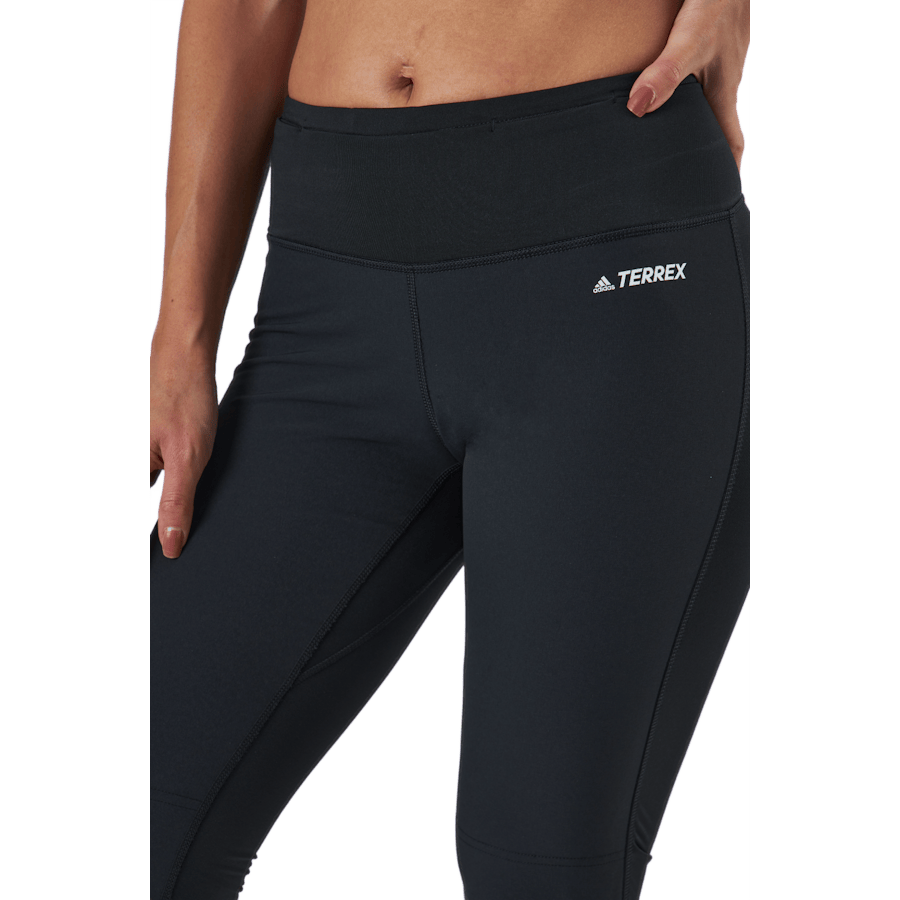 W Agravic Techfit Tight Black / White - Bild 4