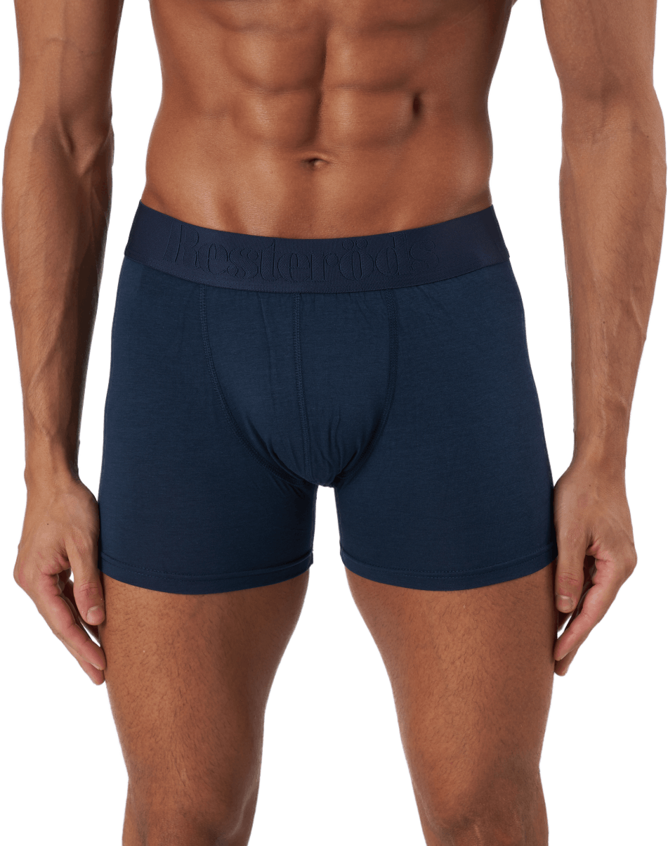 Boxer Bamboo 5-pack Regular Le Black/navy/stone Grey, Male, Apparels, Underwear, Black, XL