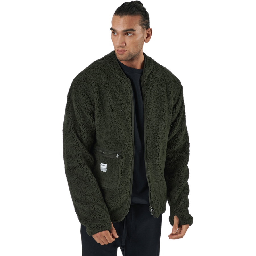 Fleece Jacket Army Green
