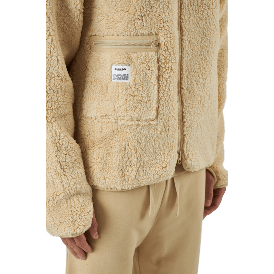Fleece Jacket Beige - Bild 4