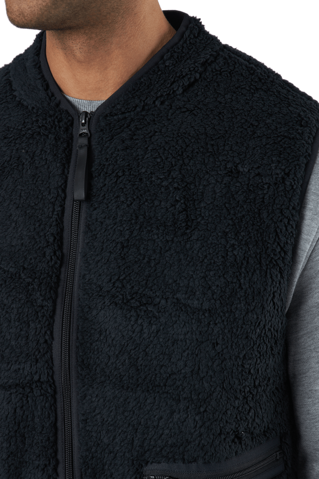 Fleece Vest Black - Bild 5