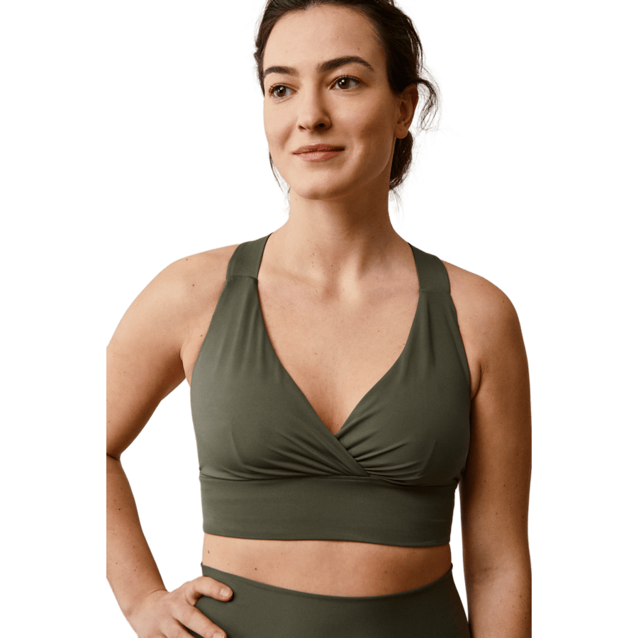 24/7 Flow Bra Pine Green