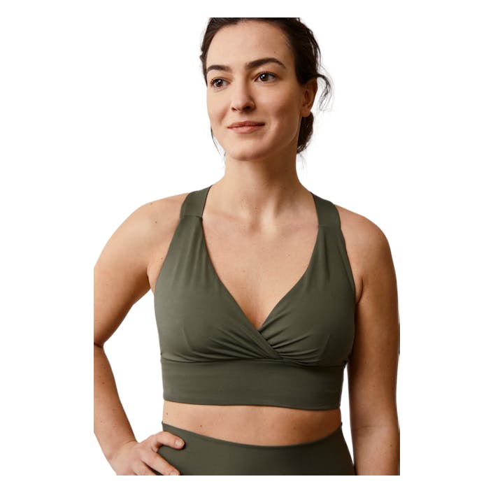 24/7 Flow Bra Pine Green, Female, Vêtements, Sous-vêtements, Noir, S