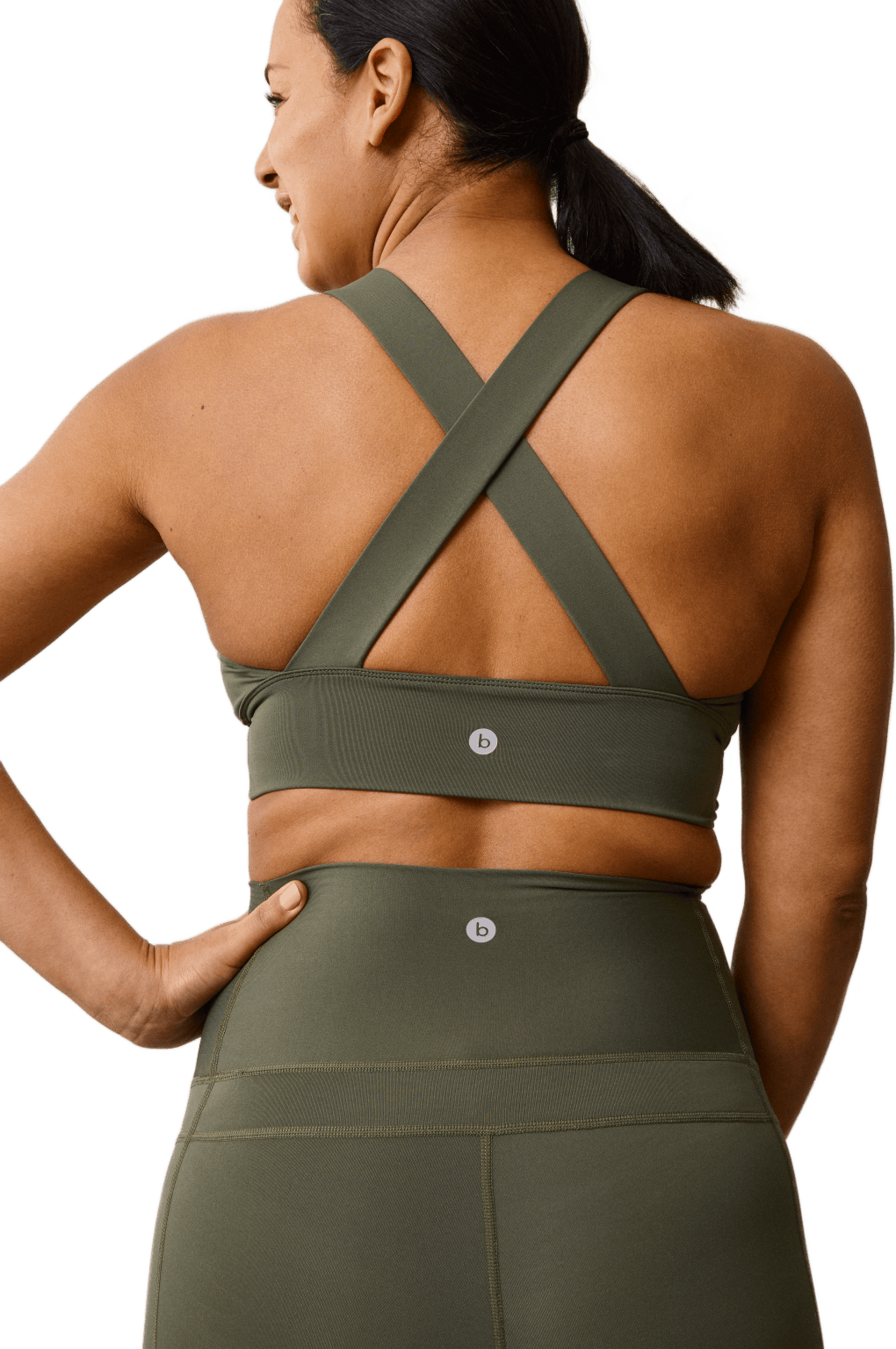 24/7 Flow Bra Pine Green - Bild 2