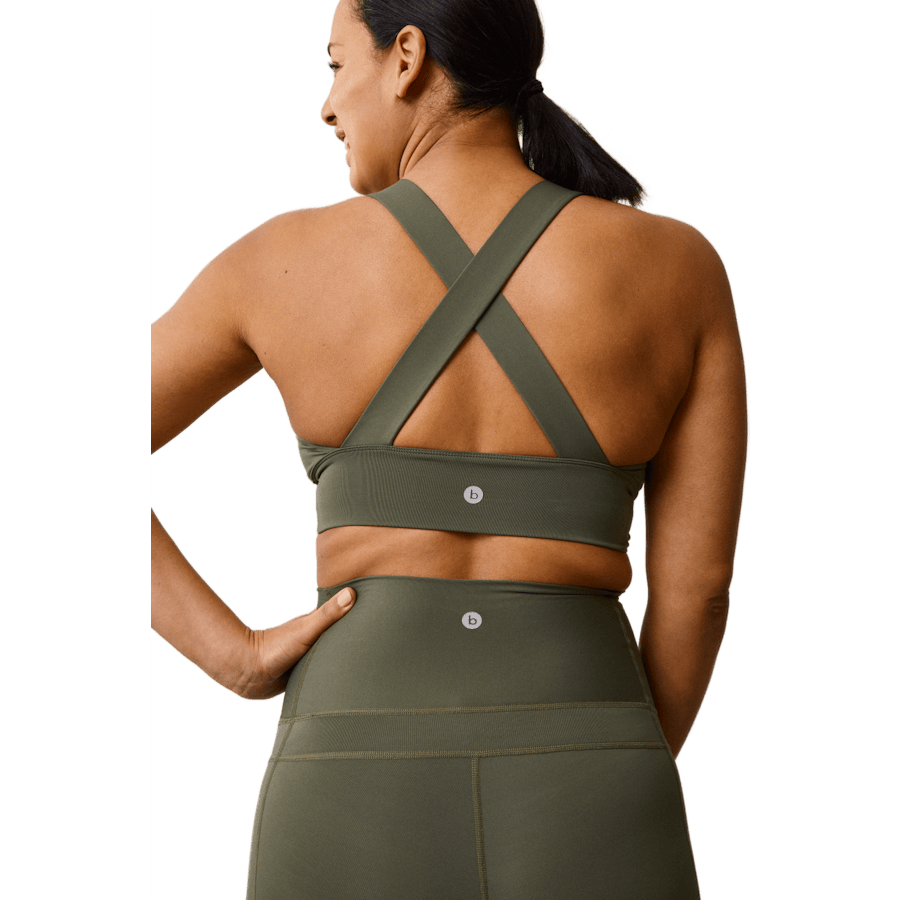 24/7 Flow Bra Pine Green - Bild 2