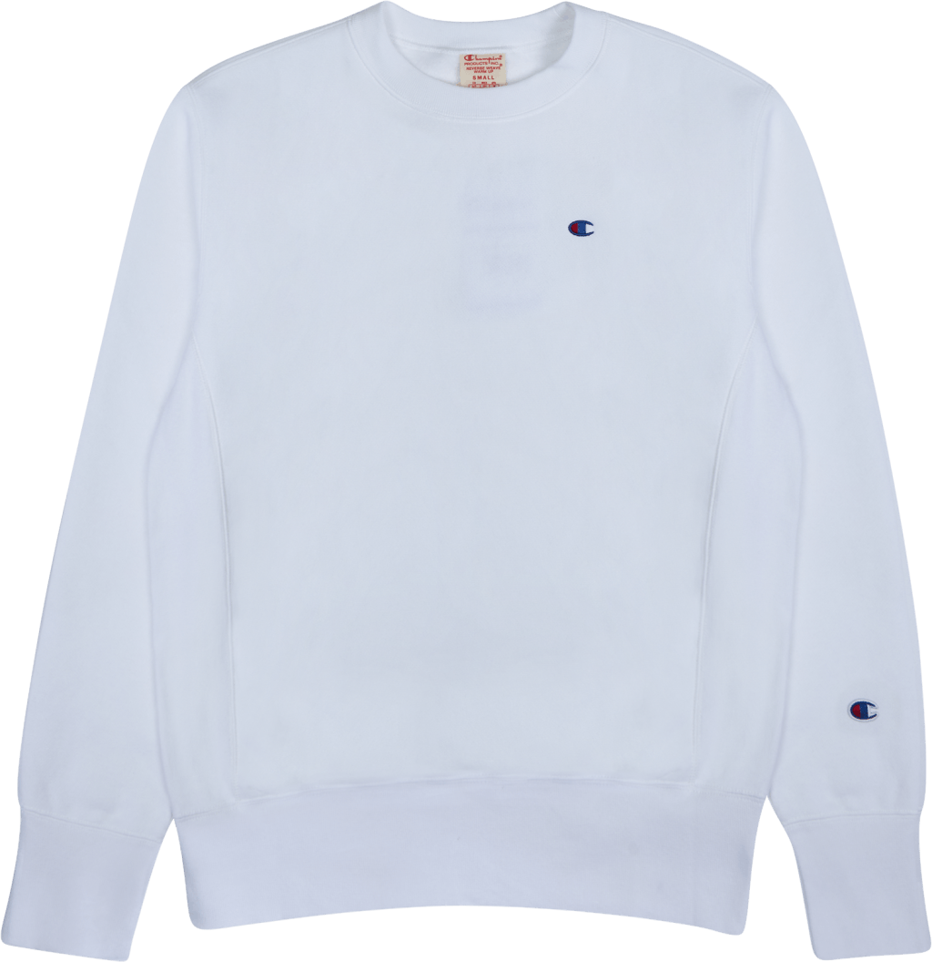 Crewneck Sweatshirt Wht, Unisex, Apparels, hoodies and sweatshirts, White, XXL