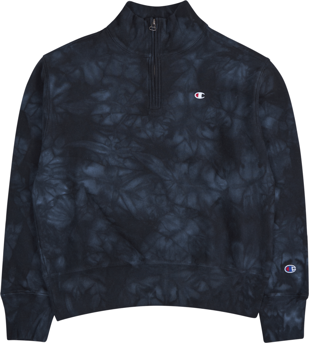 Half Zip Sweatshirt Nbk, Unisex, Apparels, hoodies and sweatshirts, Black, L