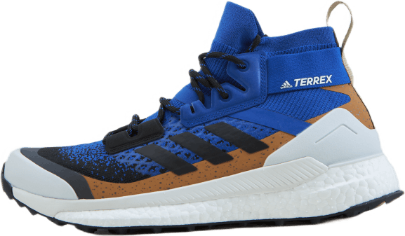 Terrex Free Hiker Primeblue Hiking Shoes Core Black / Core Black / Bold Blue, Male, Kengät, vaelluskengät, Monivärinen, EU 44
