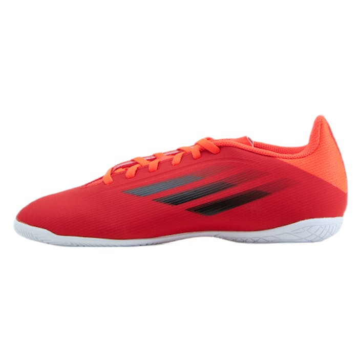 X Speedflow.4 In Red / Core Black / Solar Red, Unisex, Schoenen, Voetbalschoenen, Voetbal, Rood, EU 42