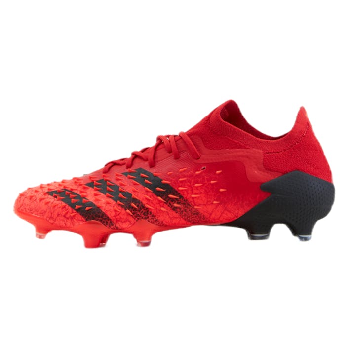 Predator Freak .1 L Fg Red / Core Black / Solar Red, Male, Shoes, Football shoes, Soccer, Red, UK 10,5