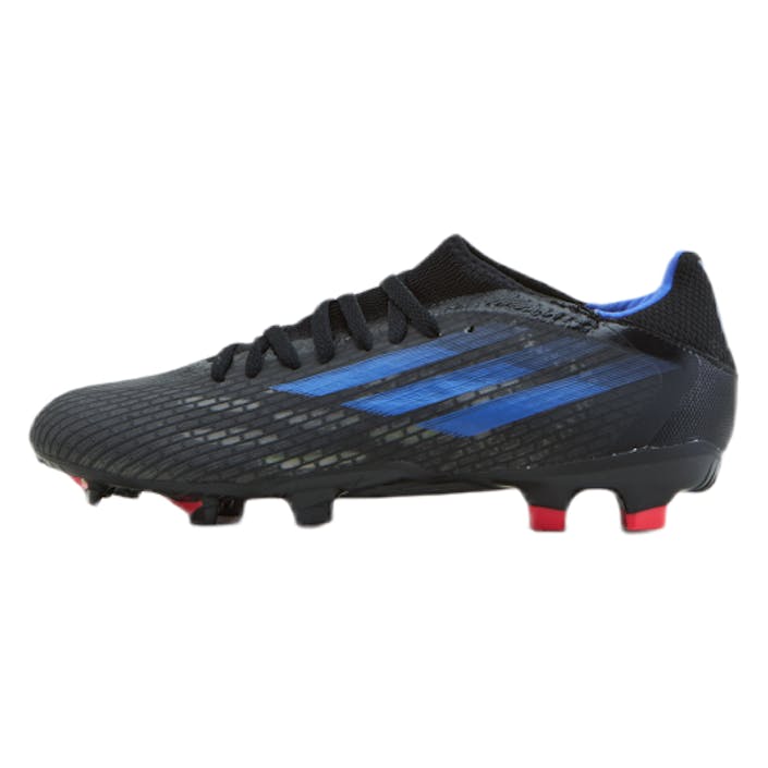 X Speedflow.3 Fg Core Black / Sonic Ink / Solar Yellow, Unisex, Shoes, Football shoes, Soccer, Black, UK 9,5
