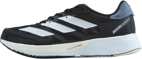 Adizero Adios 6 Shoes Core Black / Cloud White / Grey Five, Male, Sko, Joggesko, Løping, Svart, EU 47 1/3