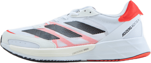 Adizero Adios 6 Tokyo Shoes Cloud White / Core Black / Solar Red, Male, Sko, Joggesko, Løping, Flerfarget, EU 45 1/3
