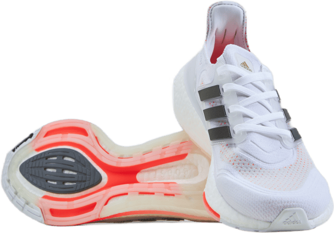 Ultraboost 21 Shoes Cloud White / Core Black / Solar Red - Bild 7