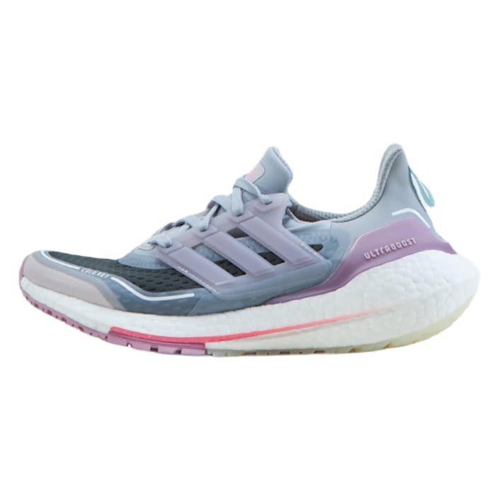 Ultraboost 21 COLD.RDY Shoes Halo Silver / Ice Purple / Rose Tone, Female, Shoes, Running shoes, Trainers, Running, Multi color, EU 39 1/3