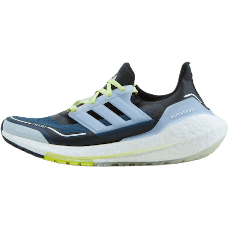 Ultraboost 21 COLD.RDY Shoes Crew Navy / Halo Blue / Pulse Yellow