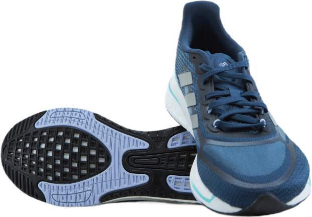 Supernova+ Shoes Crew Navy / Silver Metallic / Pulse Aqua - Bild 7