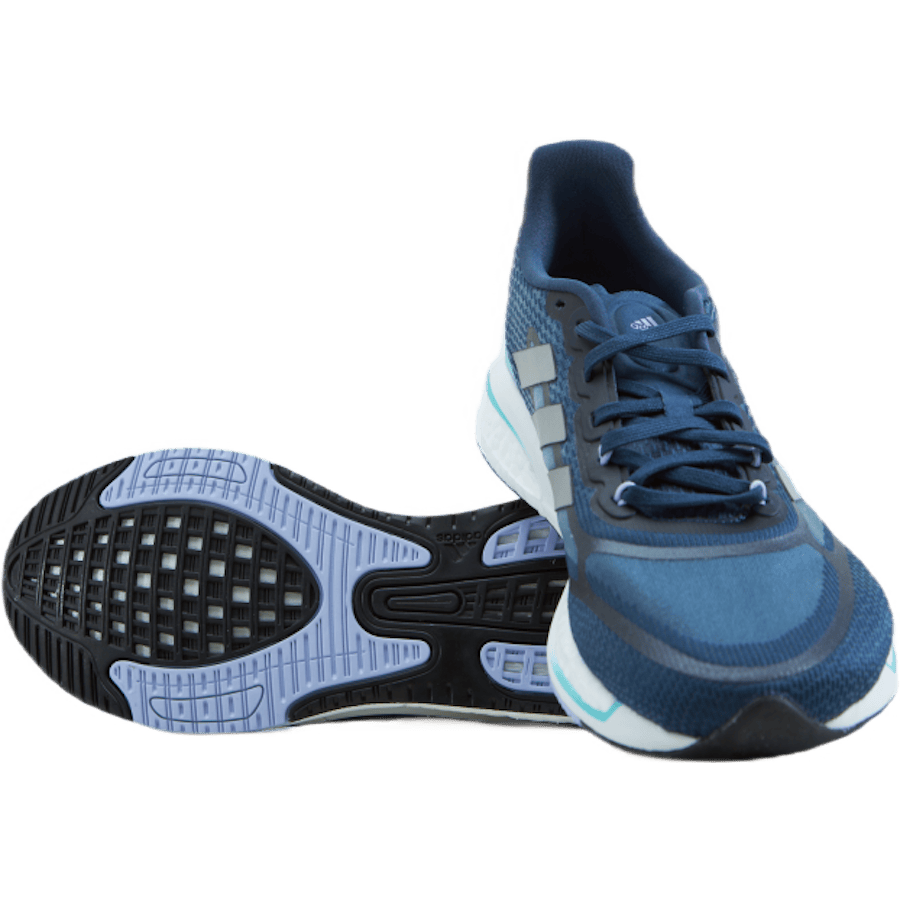 Supernova+ Shoes Crew Navy / Silver Metallic / Pulse Aqua - Bild 7