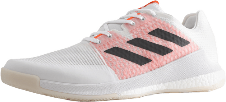 Crazyflight Cloud White / Core Black / Solar Red, Male, Kengät, Lenkkitossut, Valkoinen, EU 50